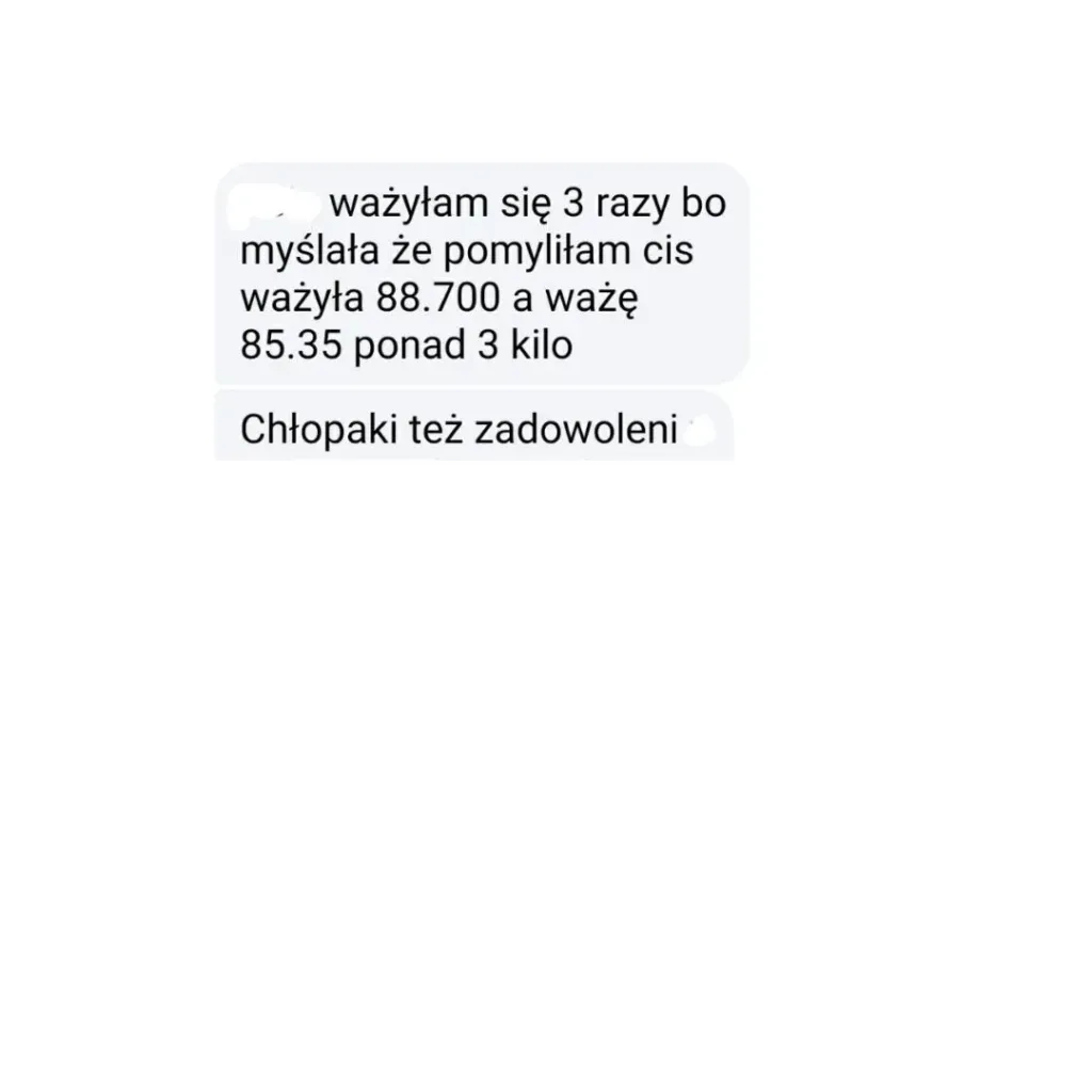 Zrzut ekranu z opinią o specjaliście